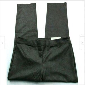 Chicos Faux Suede Knit Jegging Pull On Pants Size 4